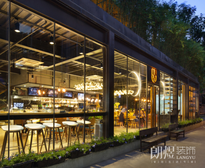 450平咖啡馆门店装修效果图