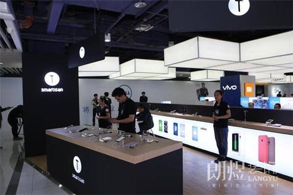 个性手机店面装修图片