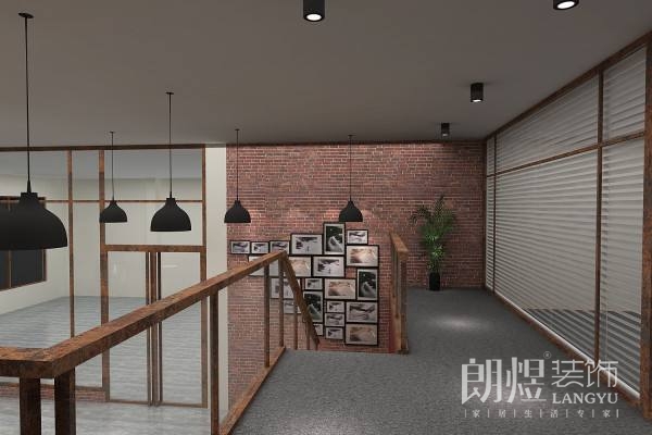 复式办公室装修设计实景图