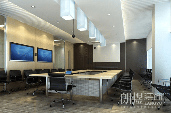 办公会议室装修效果图