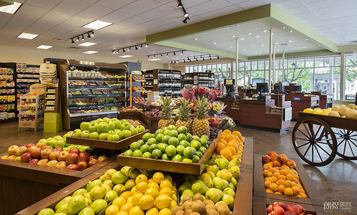 临街如何开一家水果店超市，店面应怎样装修？