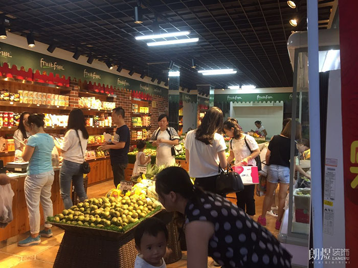 水果店面装修效果图