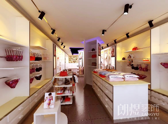 小型内衣店装修设计效果图