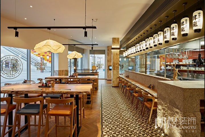 实用美观的餐厅店铺装修设计效果图