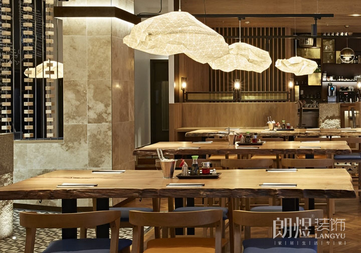 实用美观的餐厅店铺装修设计效果图