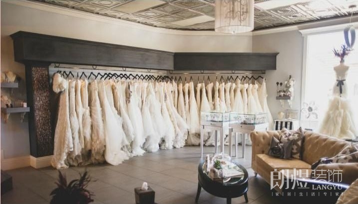 美式风格婚纱店铺装修效果图