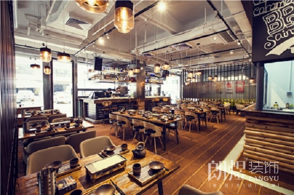 创意个性烧烤店装修效果图