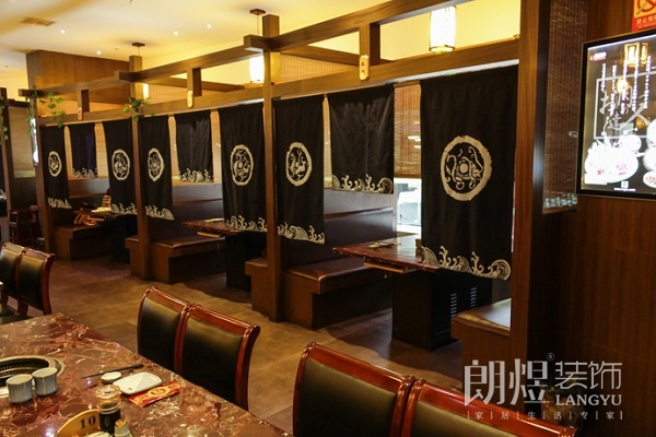 日式烧烤店门头装修效果图