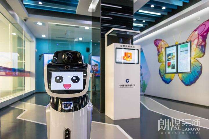 首家无人银行装修设计实景图