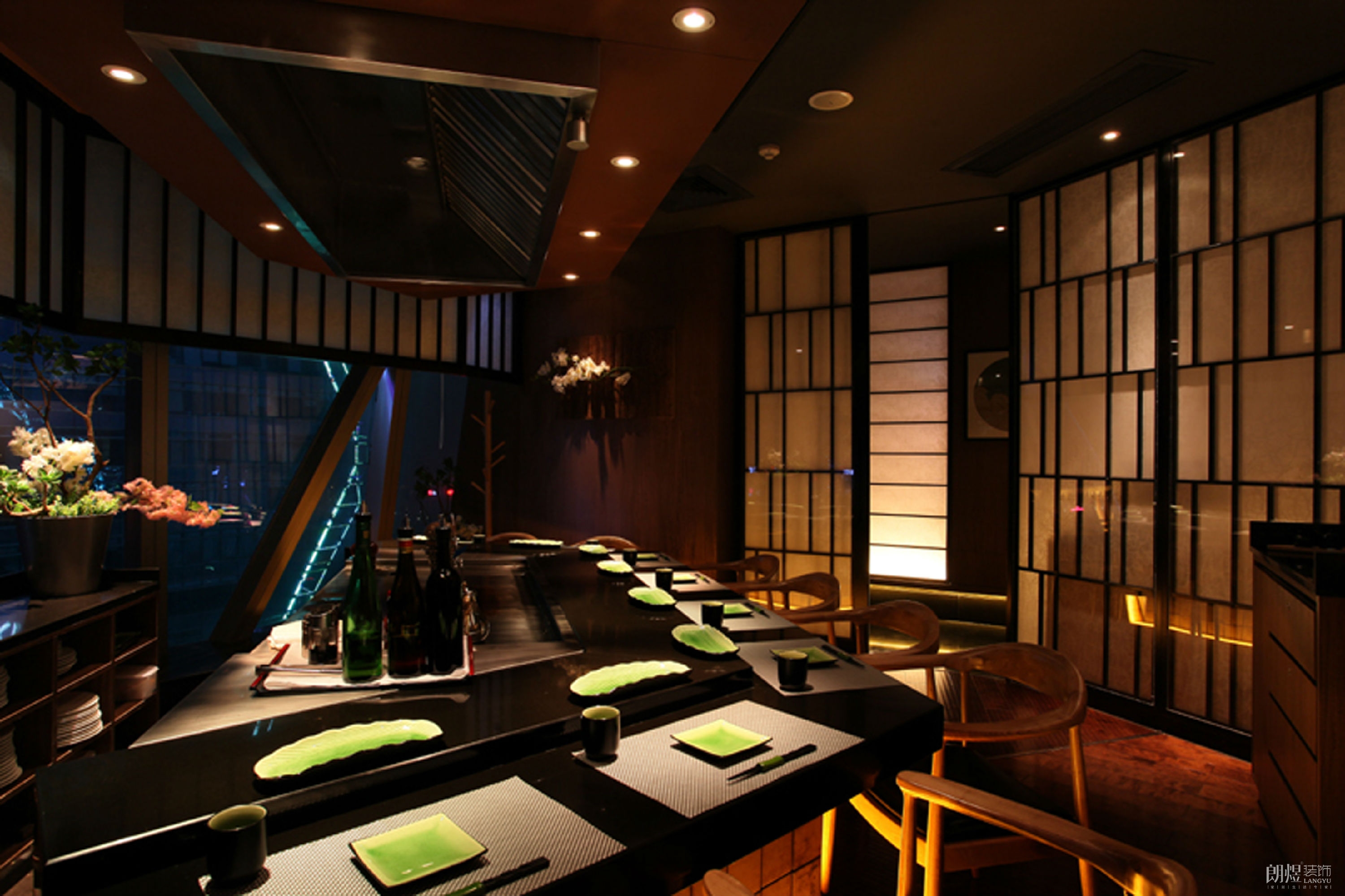 日式料理餐厅装修效果图