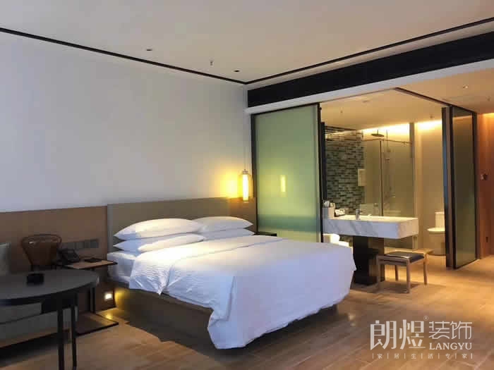 现代风格商务宾馆装修效果图
