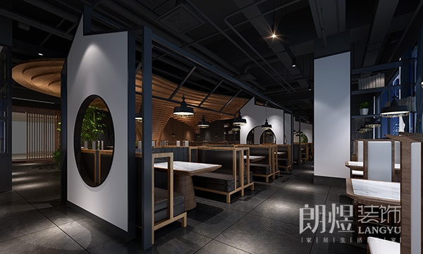 时尚个性餐厅装修效果图