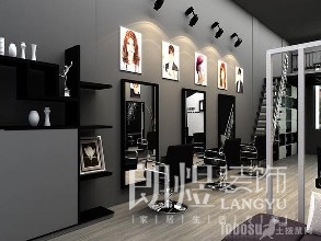 理发店应该如何装修设计，理发店装修设计图鉴赏