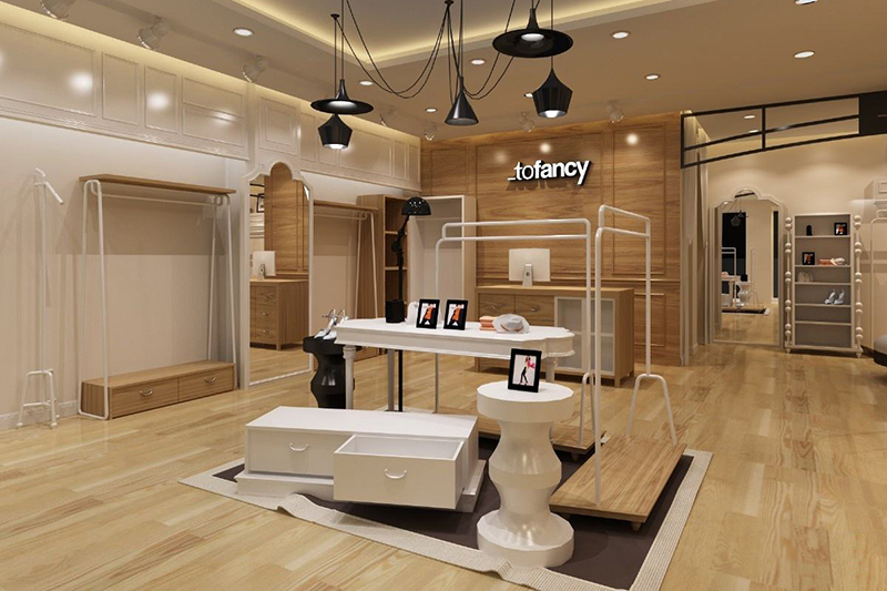 精品女装店面装修效果图