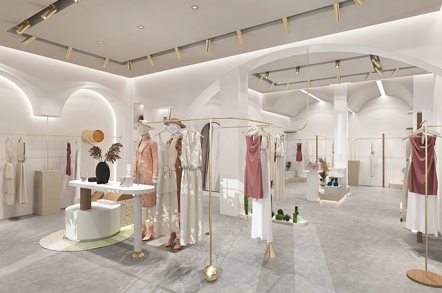 女装店装修效果图