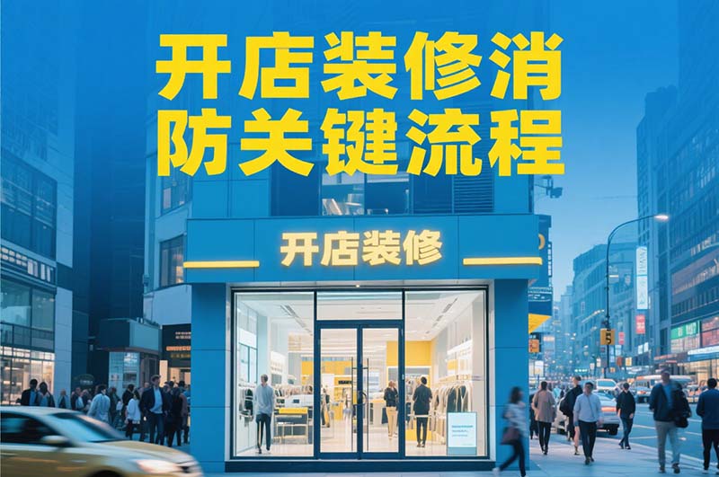 第二步：开店装修消防关键流程