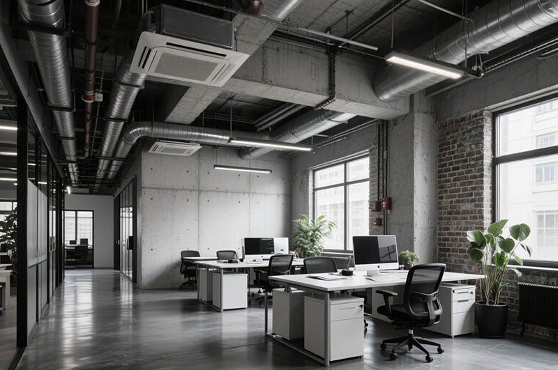 工业风格办公室 工业风格办公室