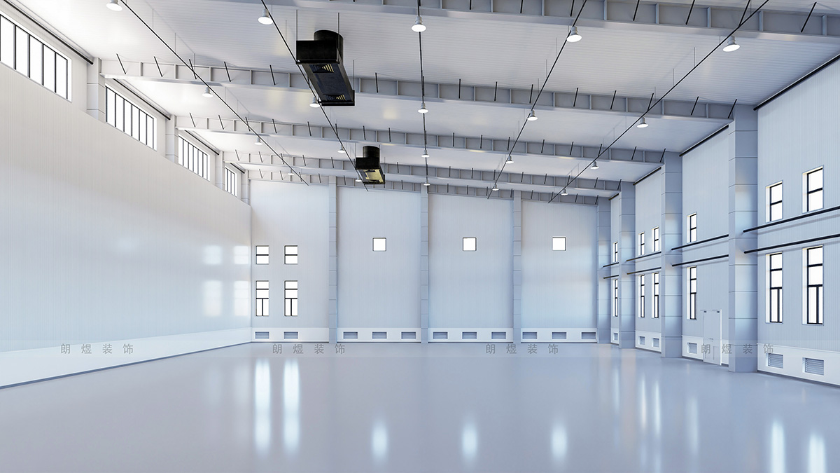 电商仓储中心钢结构厂房装修效果图