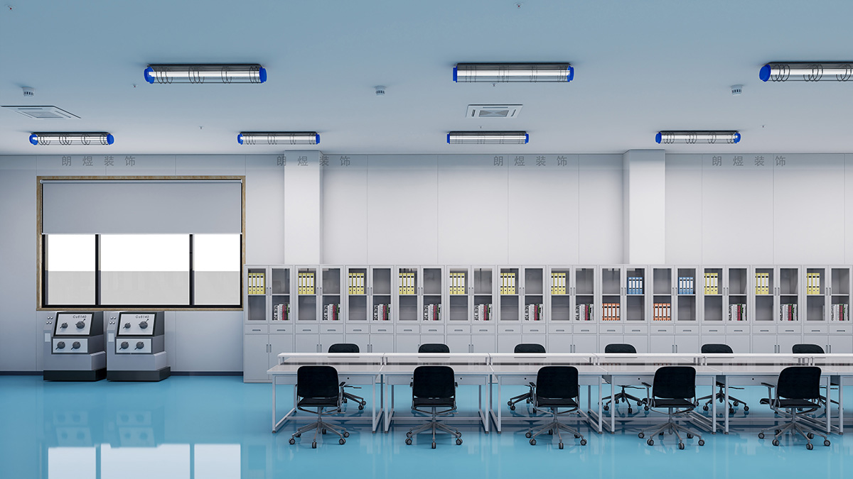 现代化工业制造办公厂房装修效果图