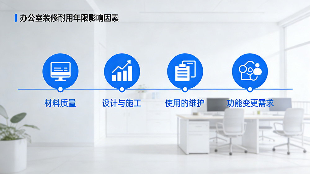 影响办公室装修耐用年限的四大因素