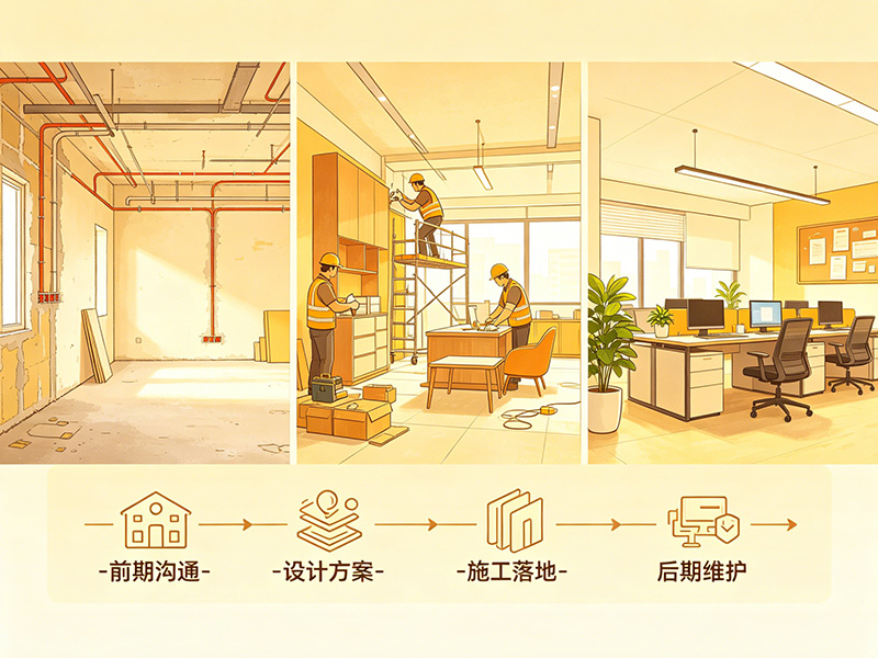 办公室装修服务流程