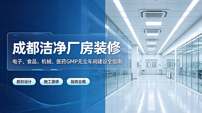 成都洁净厂房装修指南 成都洁净厂房装修指南
