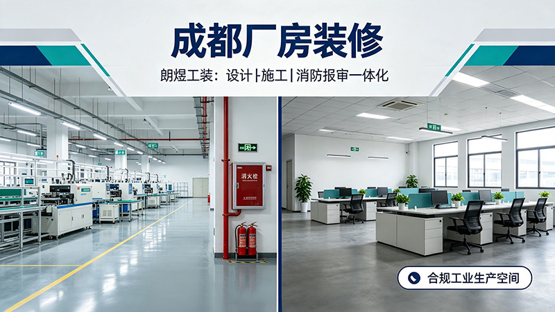 成都厂房装修设计施工一体化